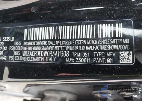 2024 Dodge Hornet R/T Plus Eawd из США, поврежденный, VIN ZACPDFDW0R3A11308